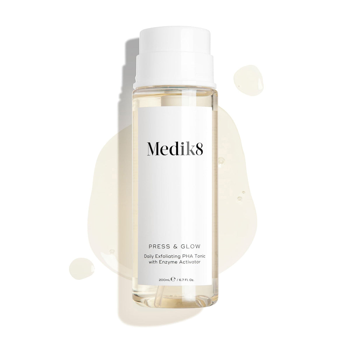 Medik8 Press and Glow Tonic 200ml - Press & Glow Packshot