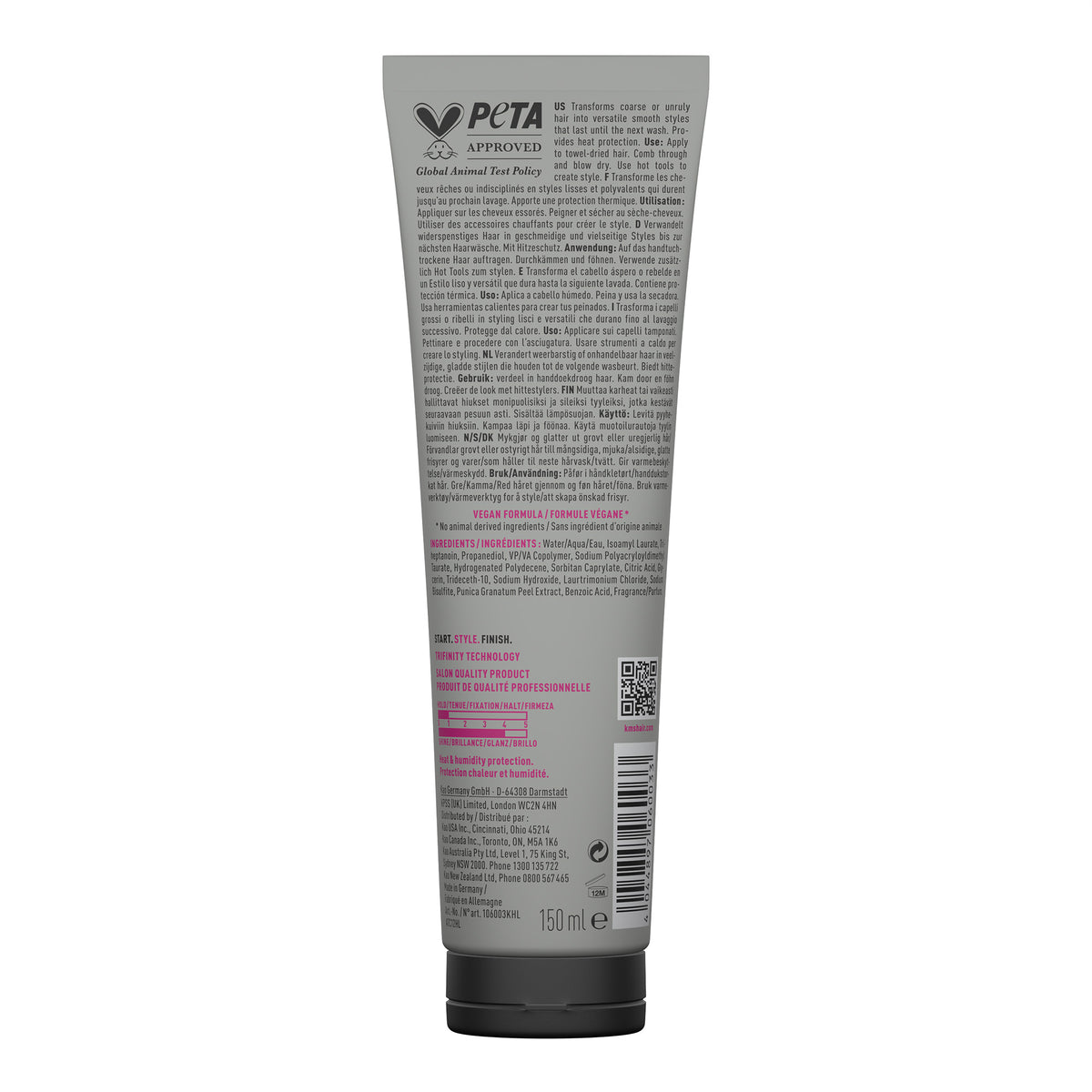 KMS Thermashape Straightening Creme 150ml