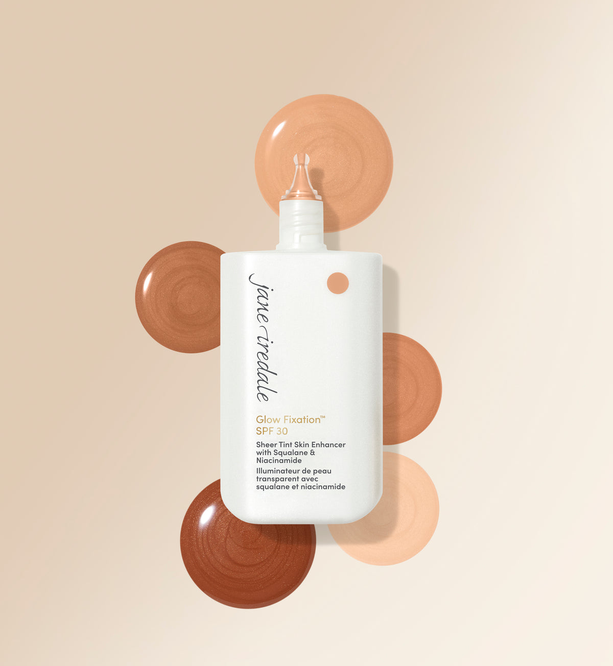 Jane Iredale Glow Fixation SPF 30 Sheer Tint Skin Enhancer 40ml