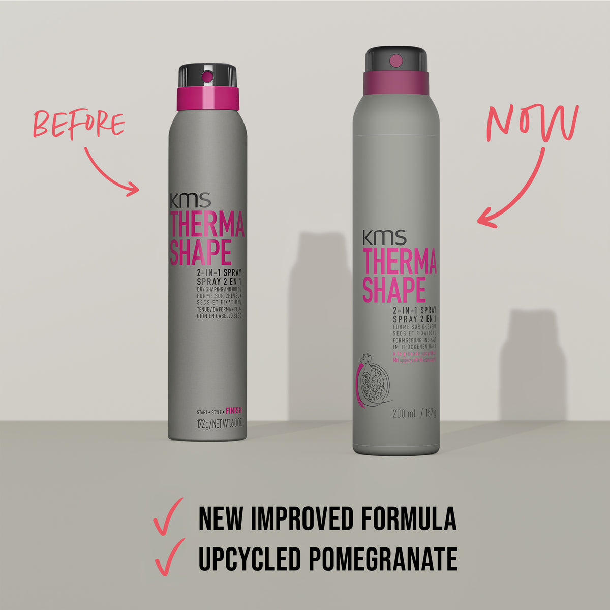 KMS Thermashape 2-In-1 Spray 200ml