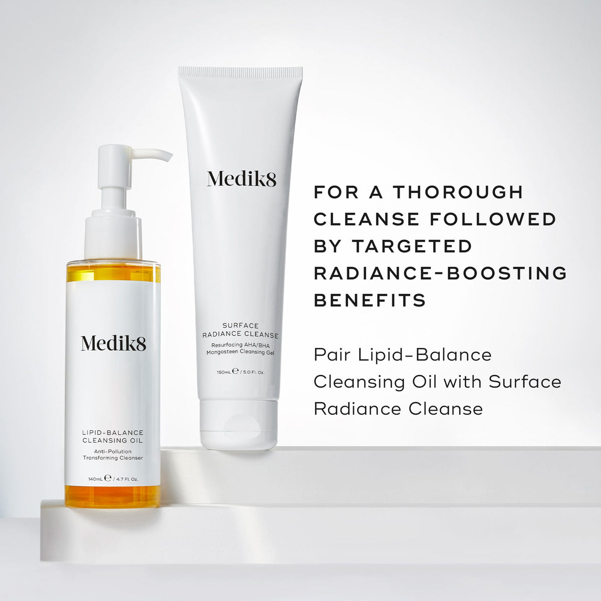 Medik8 Lipid - Balance Cleansing Oil 140ml - Pairing