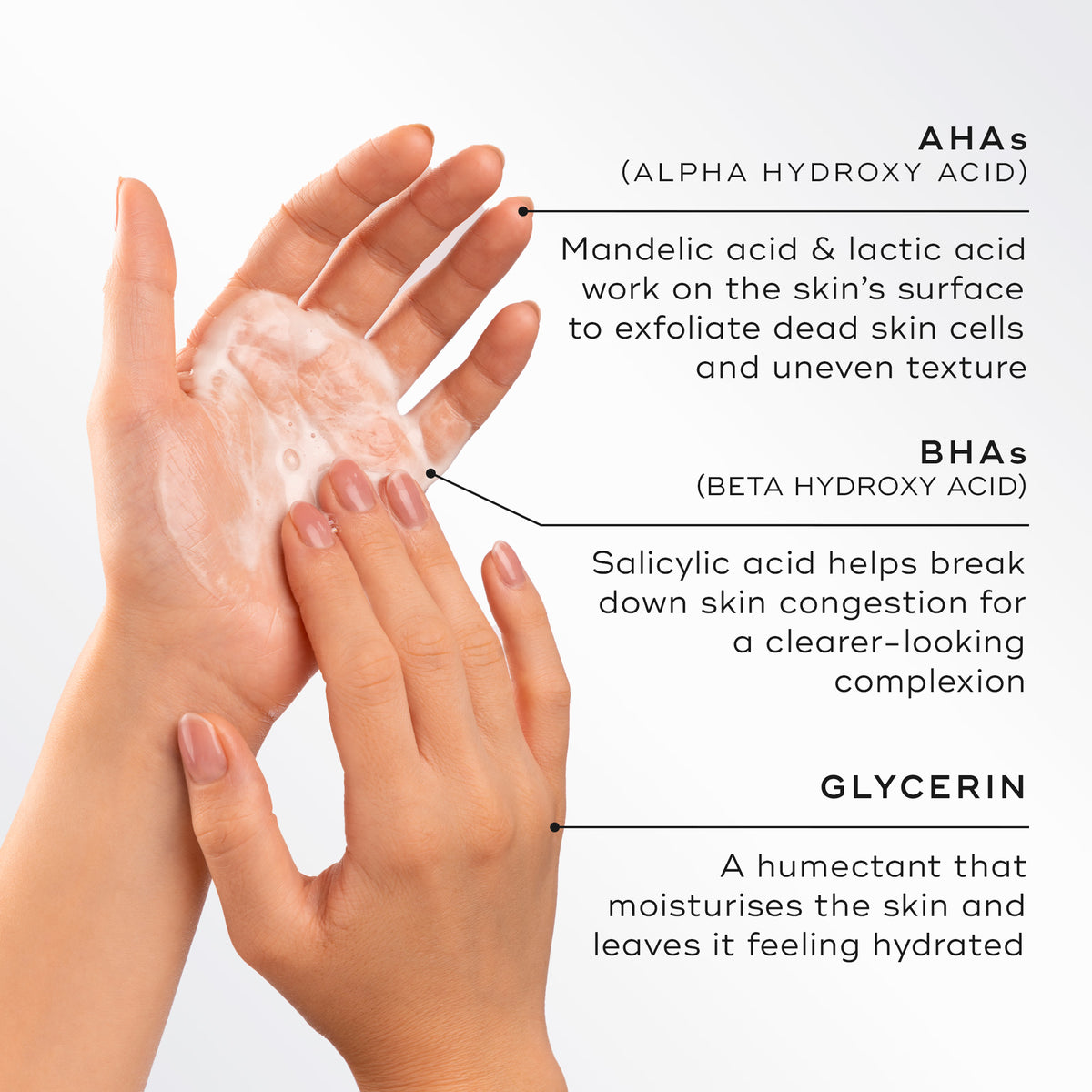 Medik8 Surface Radiance Cleanse 150ml - Ingredients