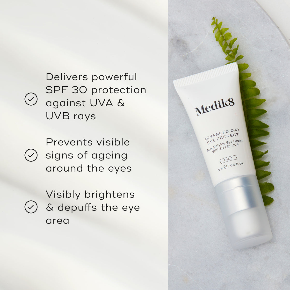 Medik8 Advanced Day Eye Protect 15ml - Benefits