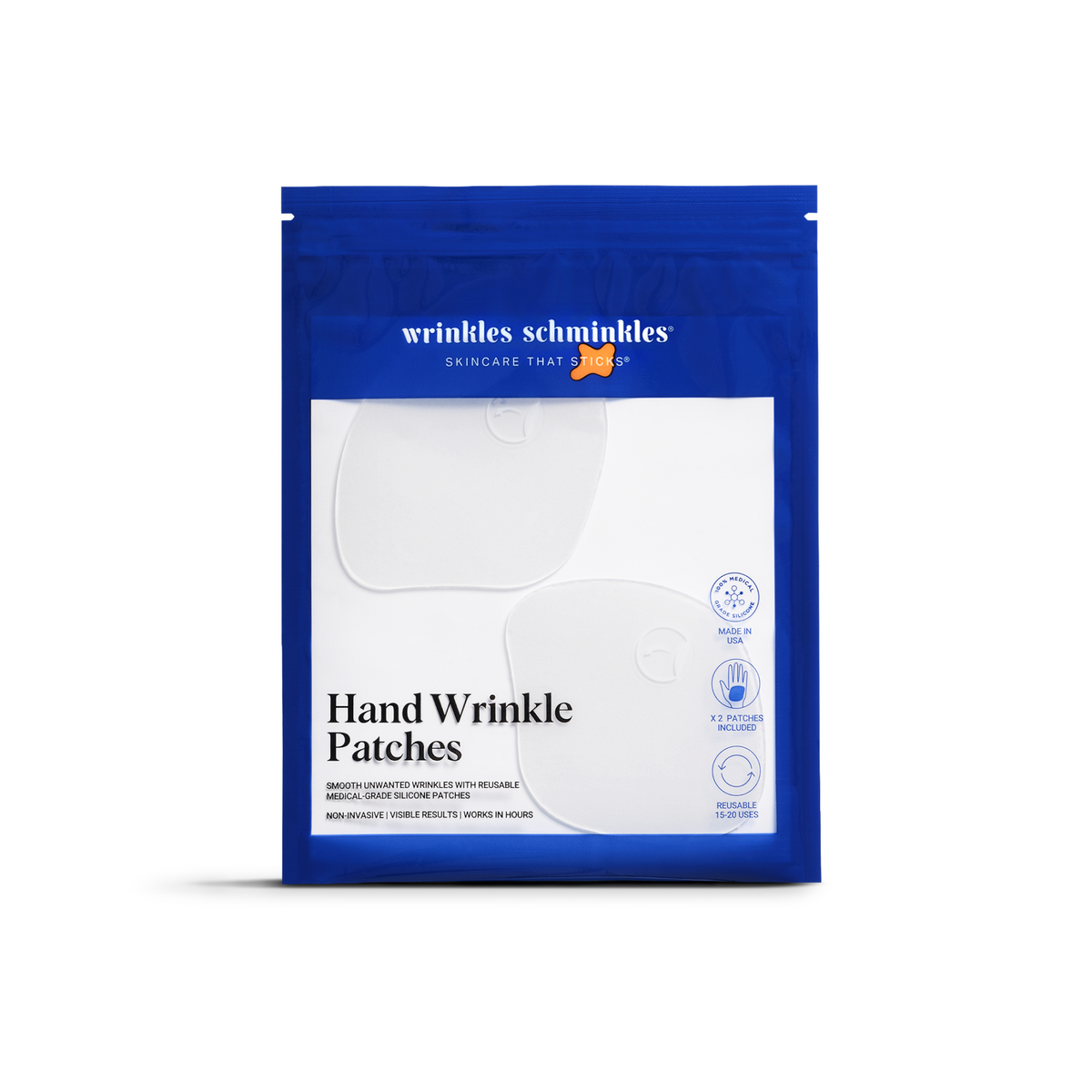 Wrinkles Schminkles Hand Smoothing Patches - 1 Pair