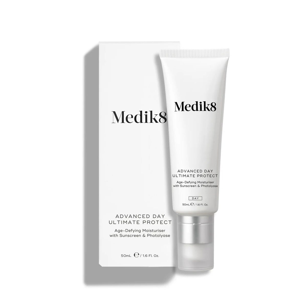 Medik8 Advanced Day Ultimate Protect 50ml - Product and Carton