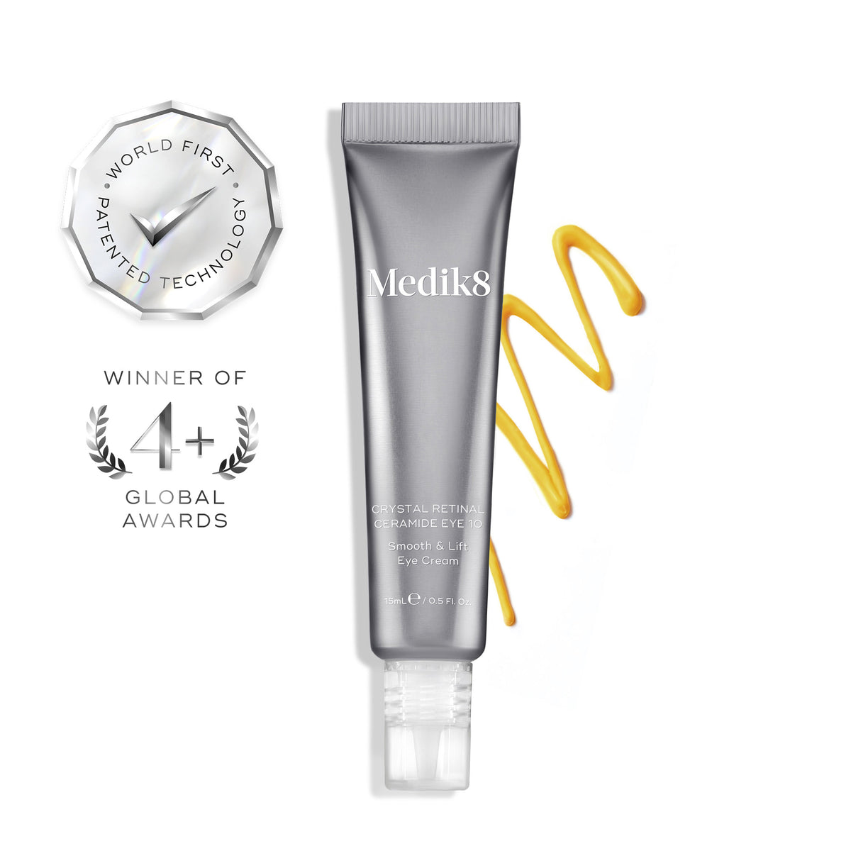 Medik8 Crystal Retinal Ceramide Eye 10 15ml - Crystal Retinal 10 Packshot