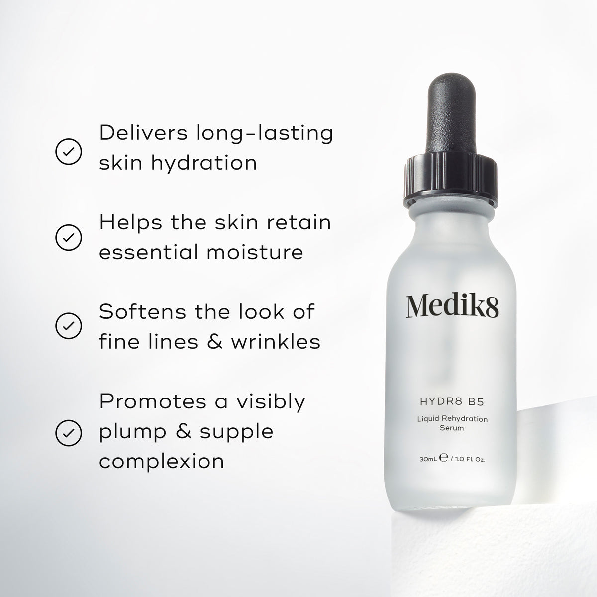 Medik8 Hydr8 B5 Serum 30ml - Benefits