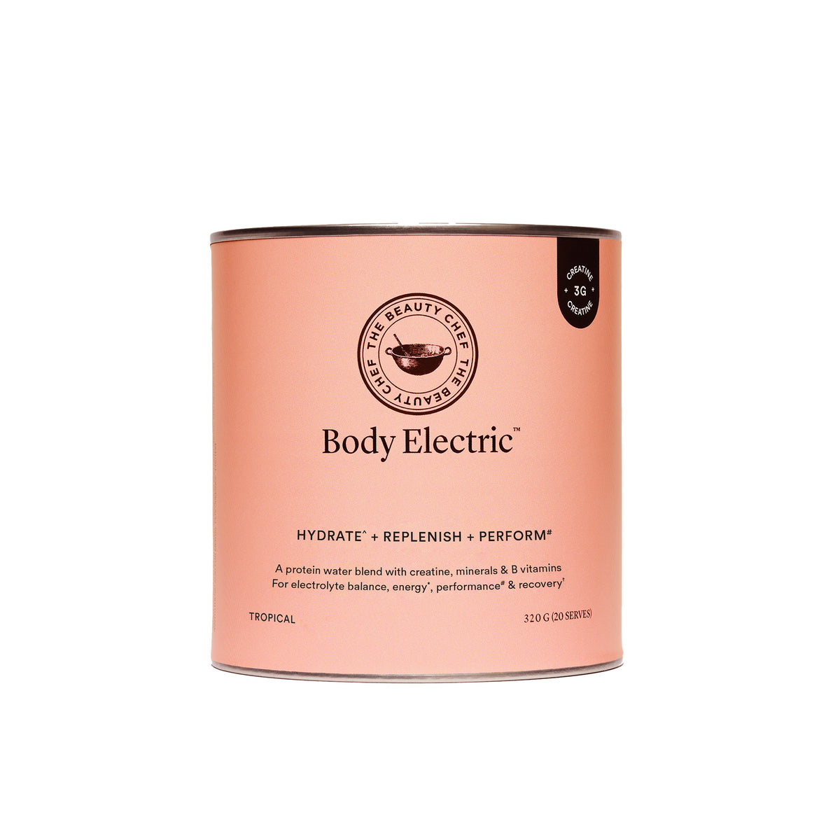 The Beauty Chef Body Electric - Tropical 300g - front of pack