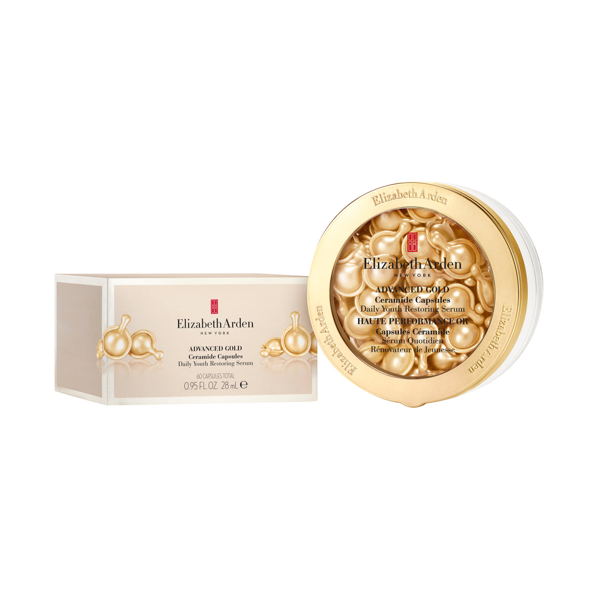Elizabeth Arden Advanced Gold Ceramide Capsules Daily Youth Restoring Serum 60pc