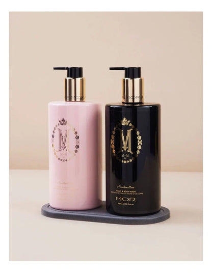 MOR Marshmallow Bath and Body Duo with Tray