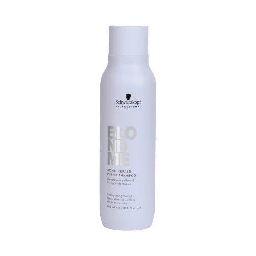 Schwarzkopf Blondme Bond Repair Purple Shampoo 300mL