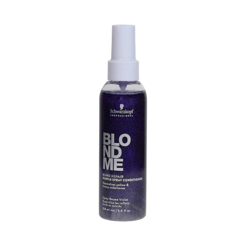 Schwarzkopf Blondme Bond Repair Purple Spray Conditioner 150mL