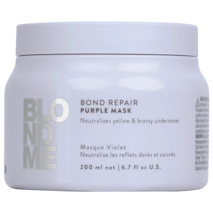 Schwarzkopf Blondme Bond Repair Purple Mask 200mL