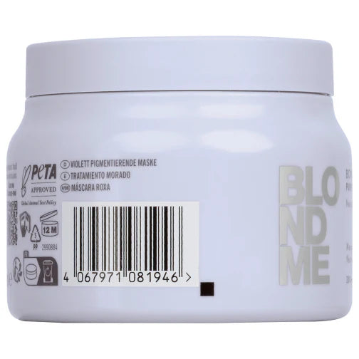 Schwarzkopf Blondme Bond Repair Purple Mask 200mL