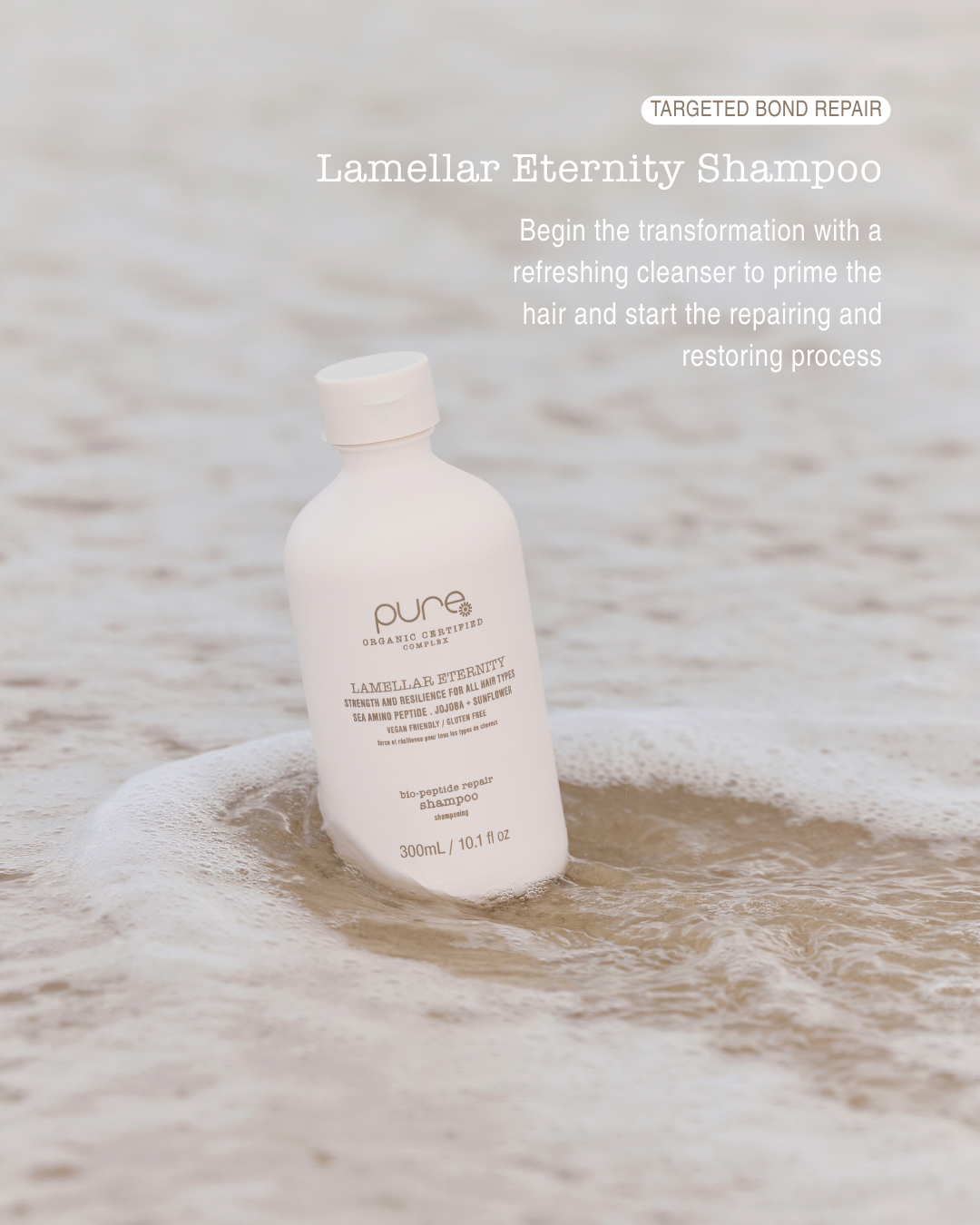 Pure Lamellar Eternity Bio-Peptide Repair Shampoo 300ml