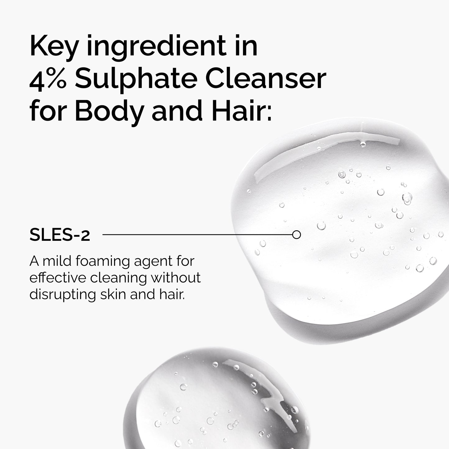 The Ordinary Sulphate 4% Cleanser for Body and Hair 240ml
