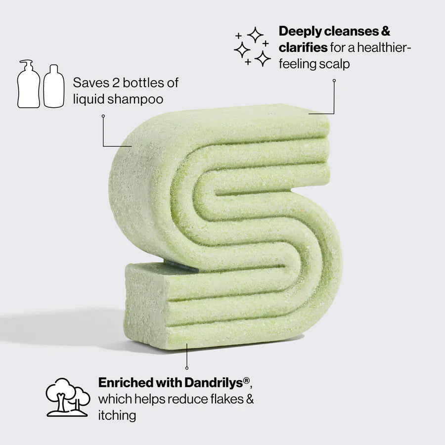 Kitsch Tea Tree & Mint Clarifying Solid Shampoo Bar 91g