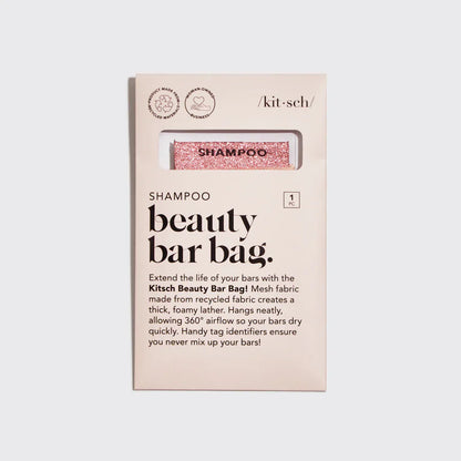 Kitsch Shampoo Bar Saver Bag - Blush