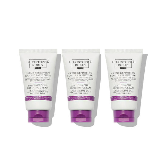Christophe Robin New Luscious Curl Cream 20ml x3