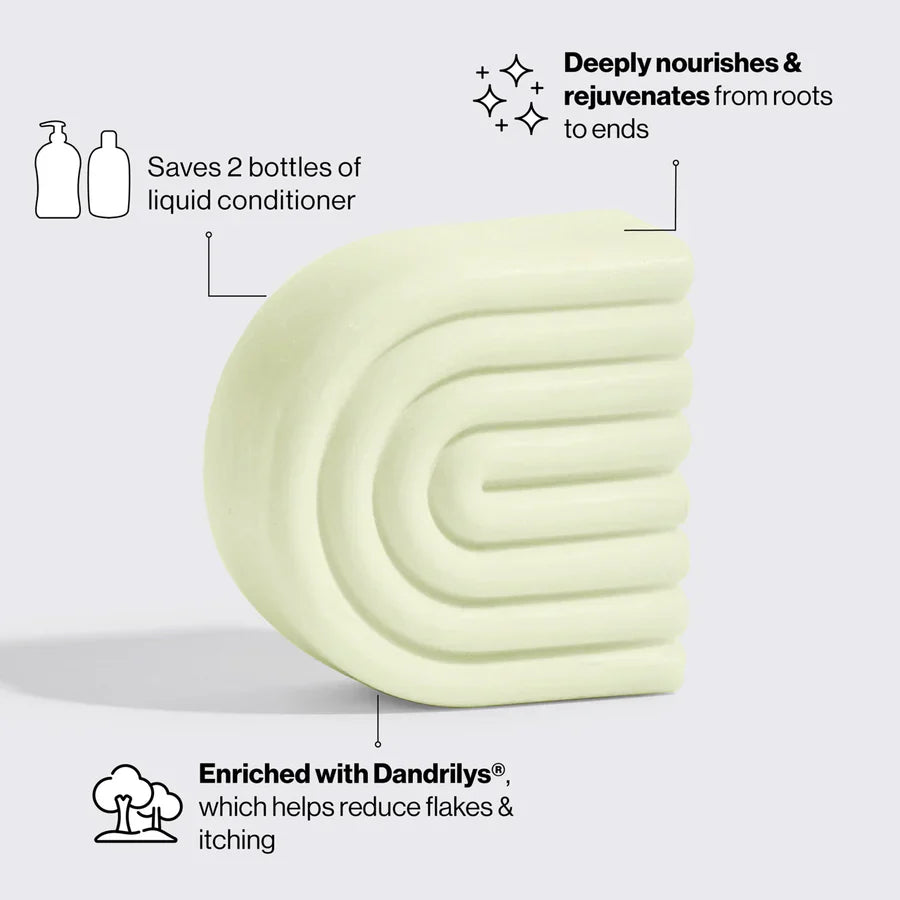 Kitsch Tea Tree & Mint Clarifying Solid Conditioner Bar 77g