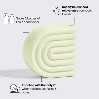 Kitsch Tea Tree & Mint Clarifying Solid Conditioner Bar 77g