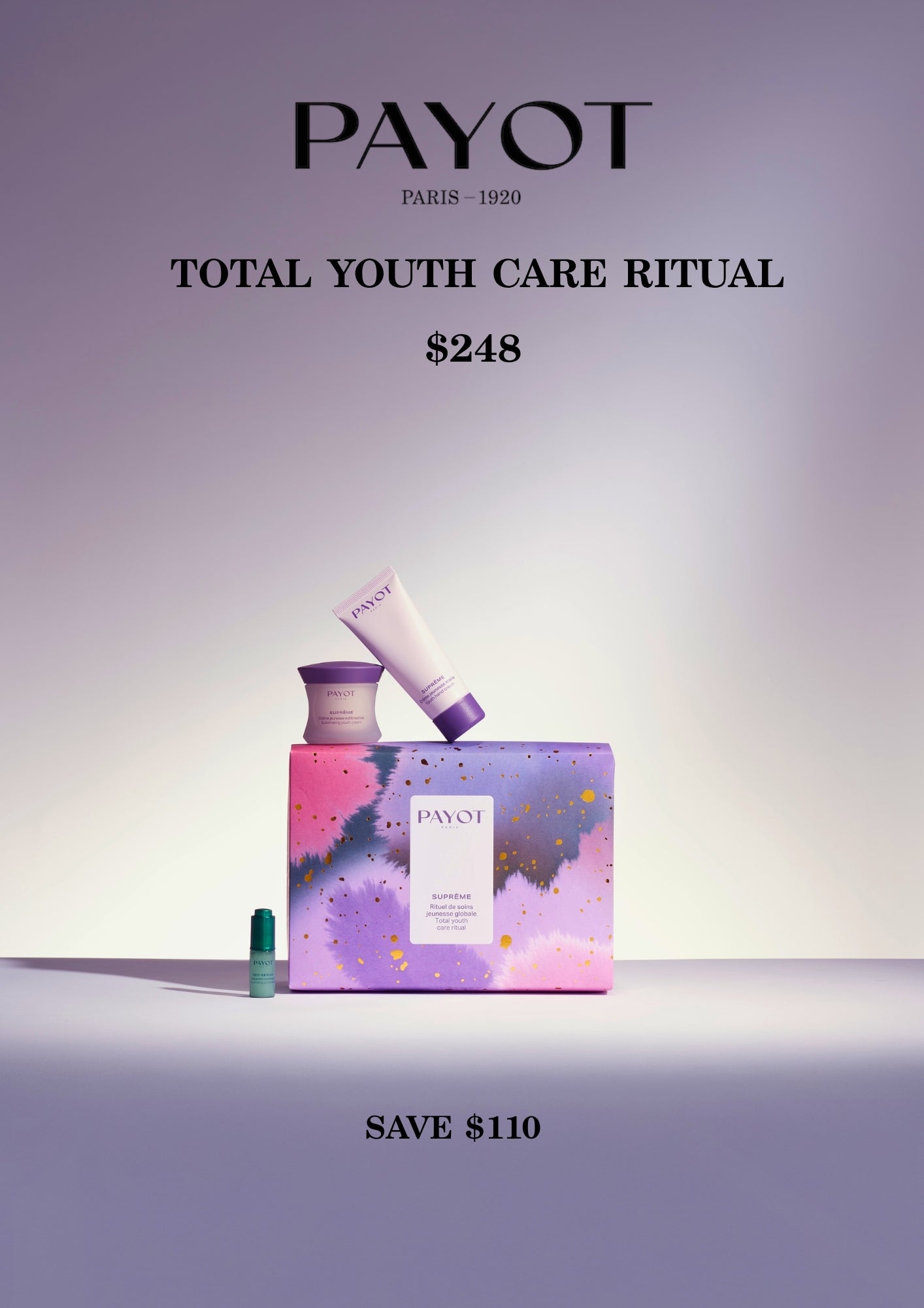 PAYOT SUPREME Total Youth Care Ritual Pack