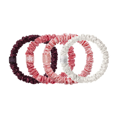 Slip Pure Silk Skinny Scrunchie Ornament - Candy Cane