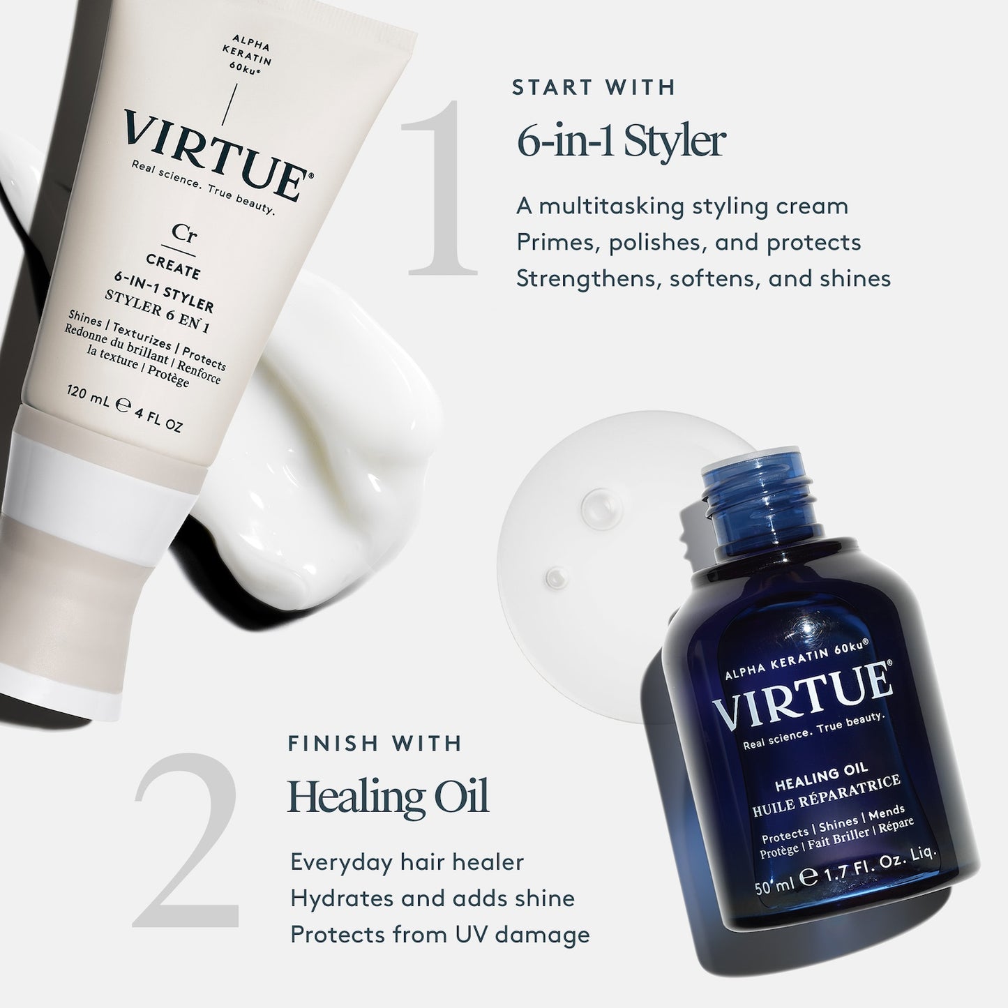 Virtue Create 6-in-1 Styler 60ml