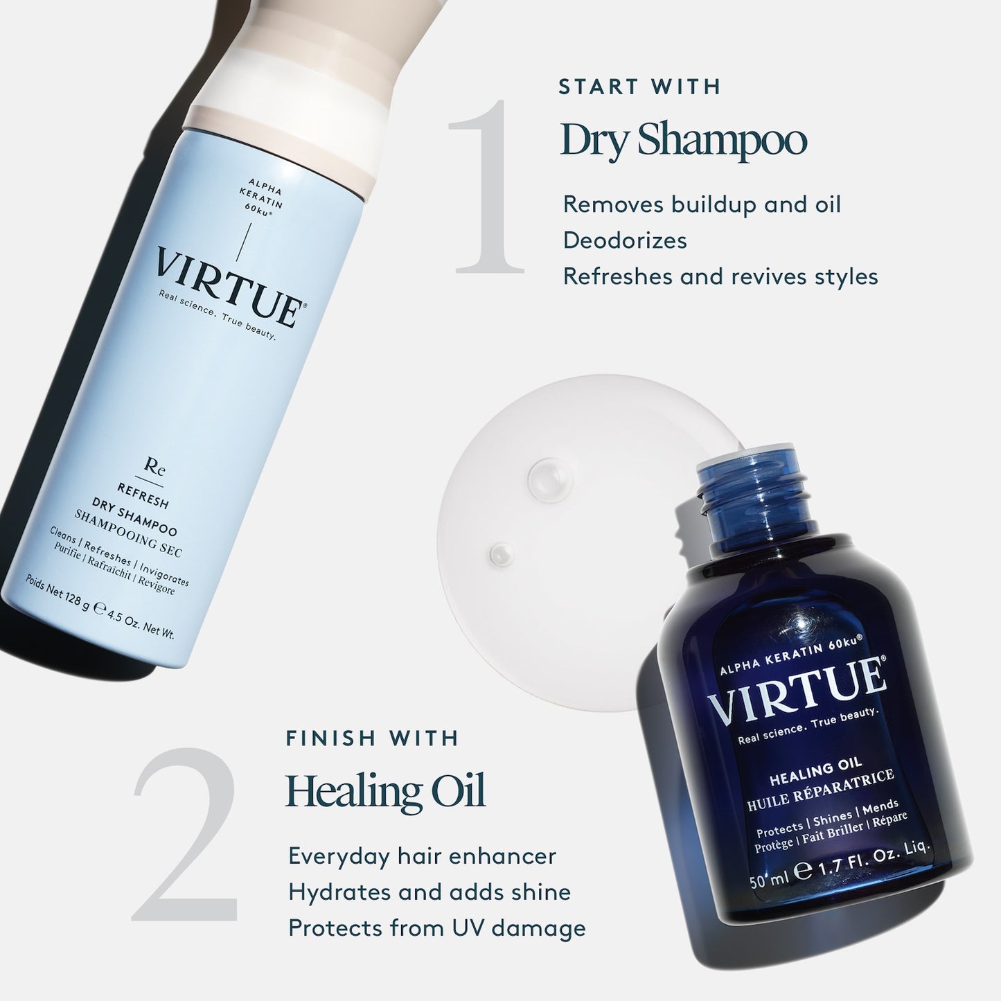 Virtue Refresh Dry Shampoo 128g