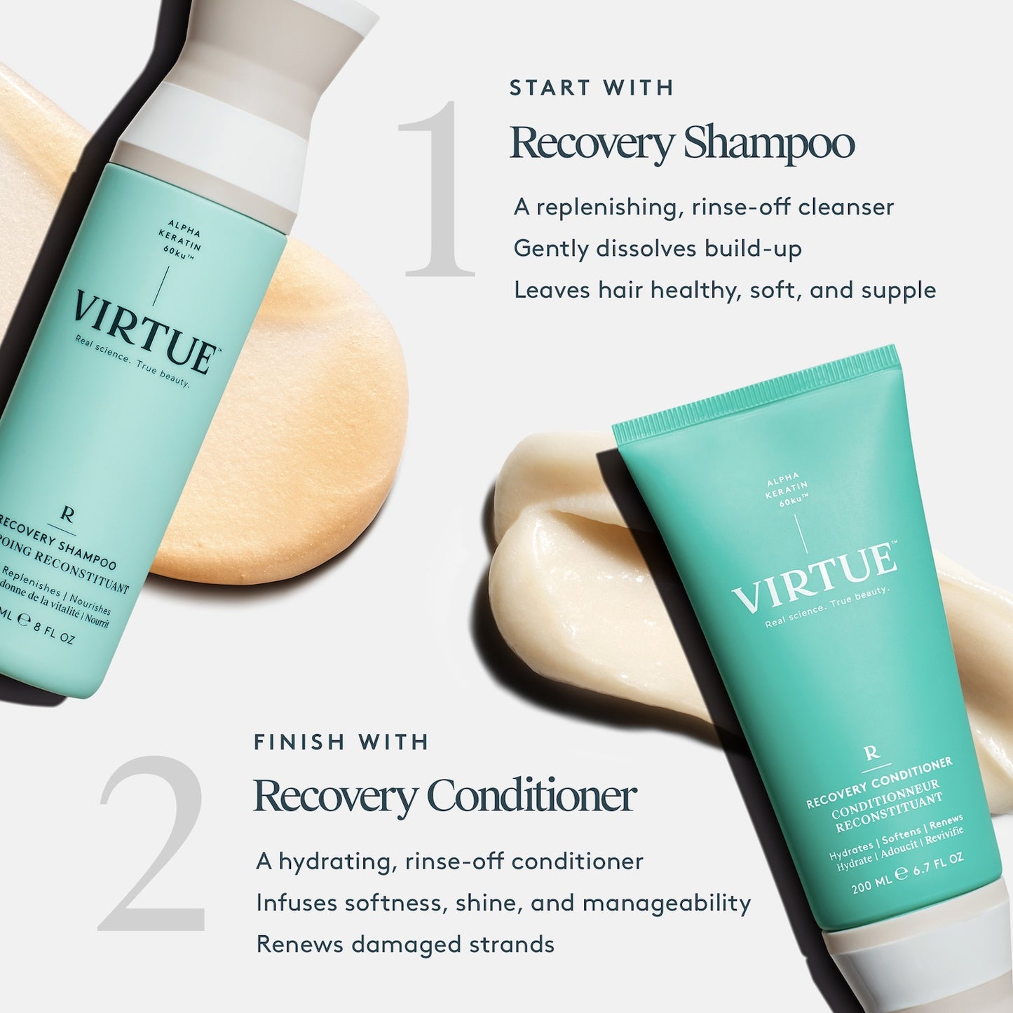 Virtue Recovery Shampoo 240ml