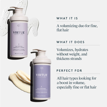 Virtue Jumbo Size Full Shampoo & Conditioner Duo