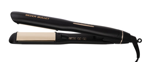 Silver Bullet Asteria Ionic Titanium Hair Straightener 32mm - Black
