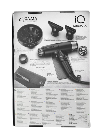 Gama Professional IQ Lite Max - Black