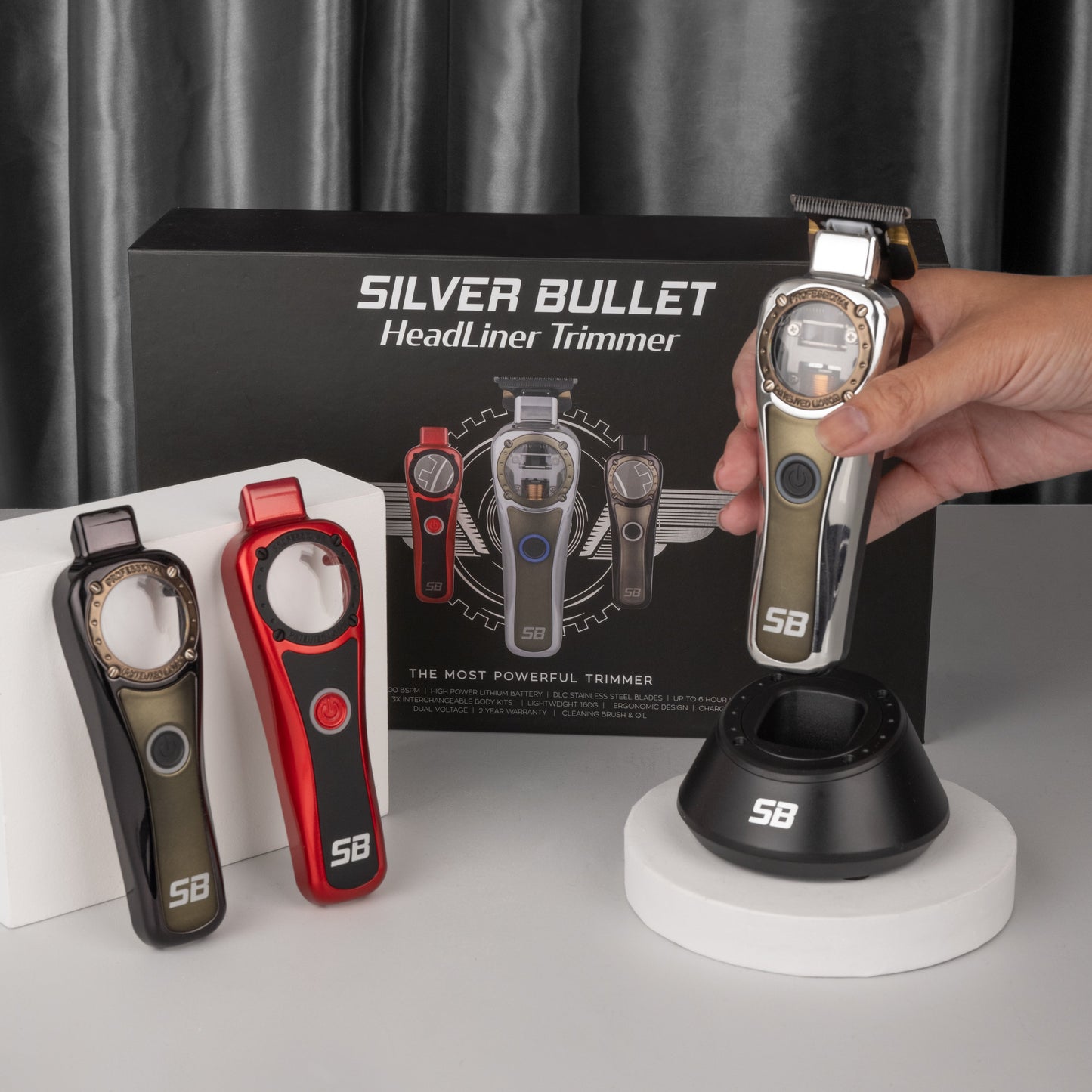 Silver Bullet Headliner Hair Trimmer Cord/Cordless