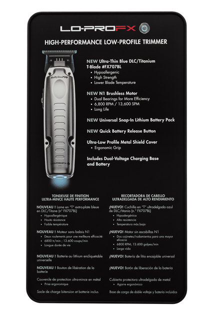 BaBylissPRO FXONE Trimmer - LoPro Gunmetel