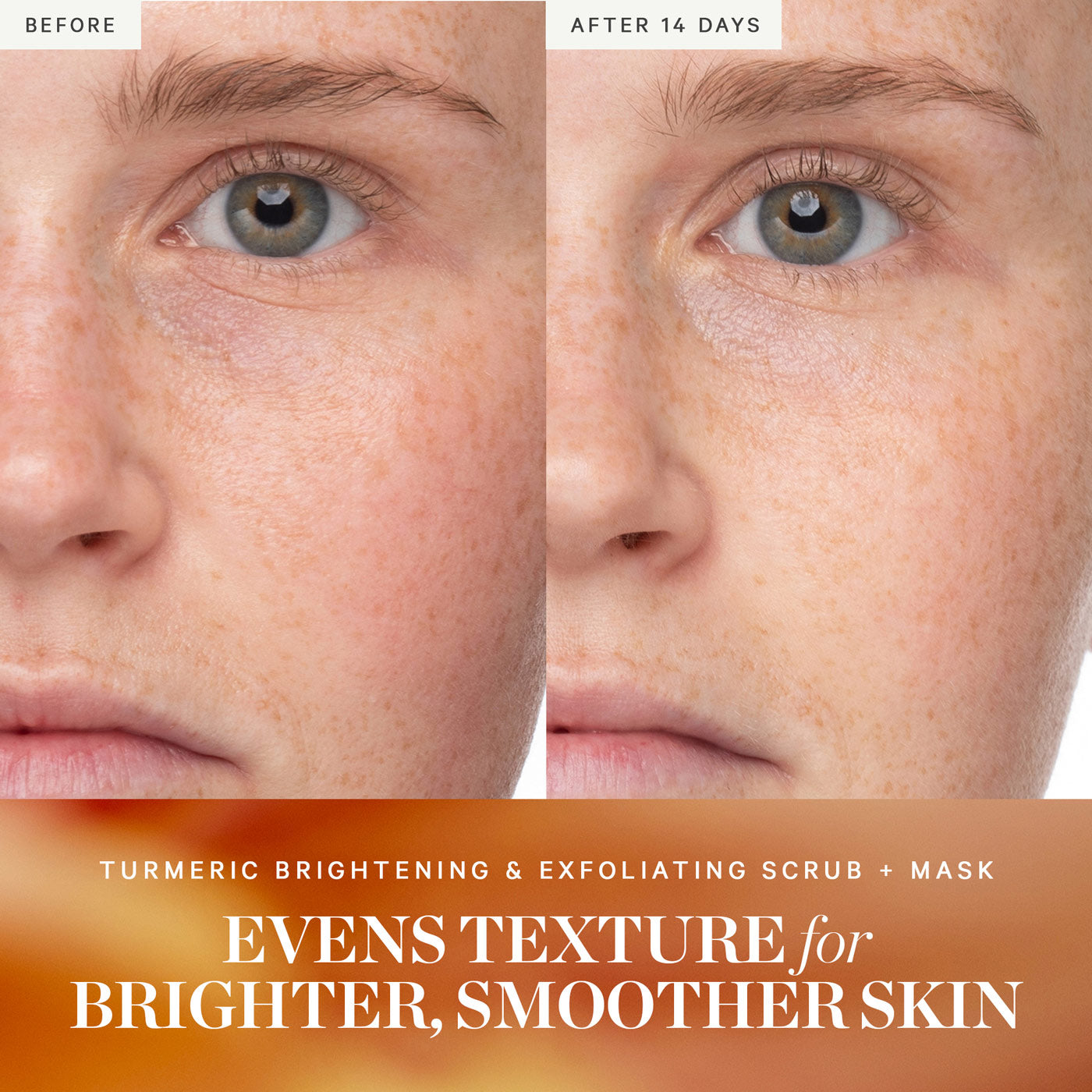 KORA Organics Turmeric Brightening and Exfoliating Mask 30ml