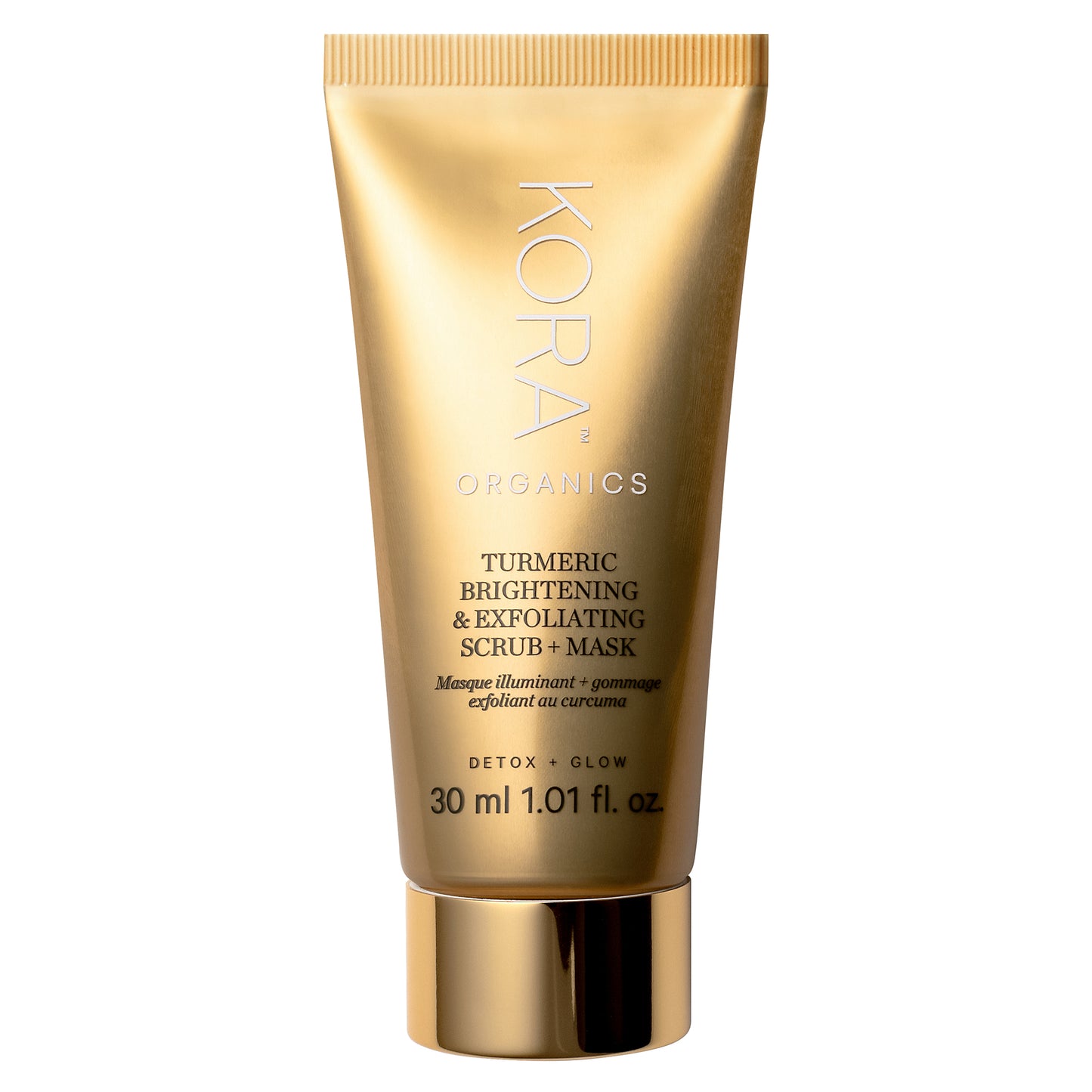 KORA Organics Turmeric Brightening and Exfoliating Mask 30ml