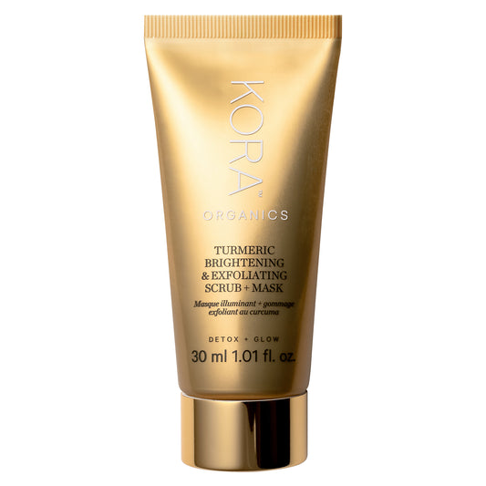 KORA Organics Turmeric Brightening and Exfoliating Mask 30ml