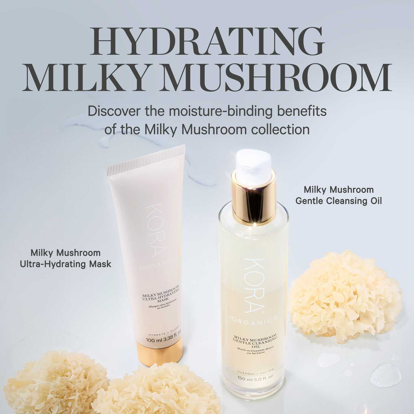 KORA Organics Milky Mushroom Gentle Cleansing Oil 150ml
