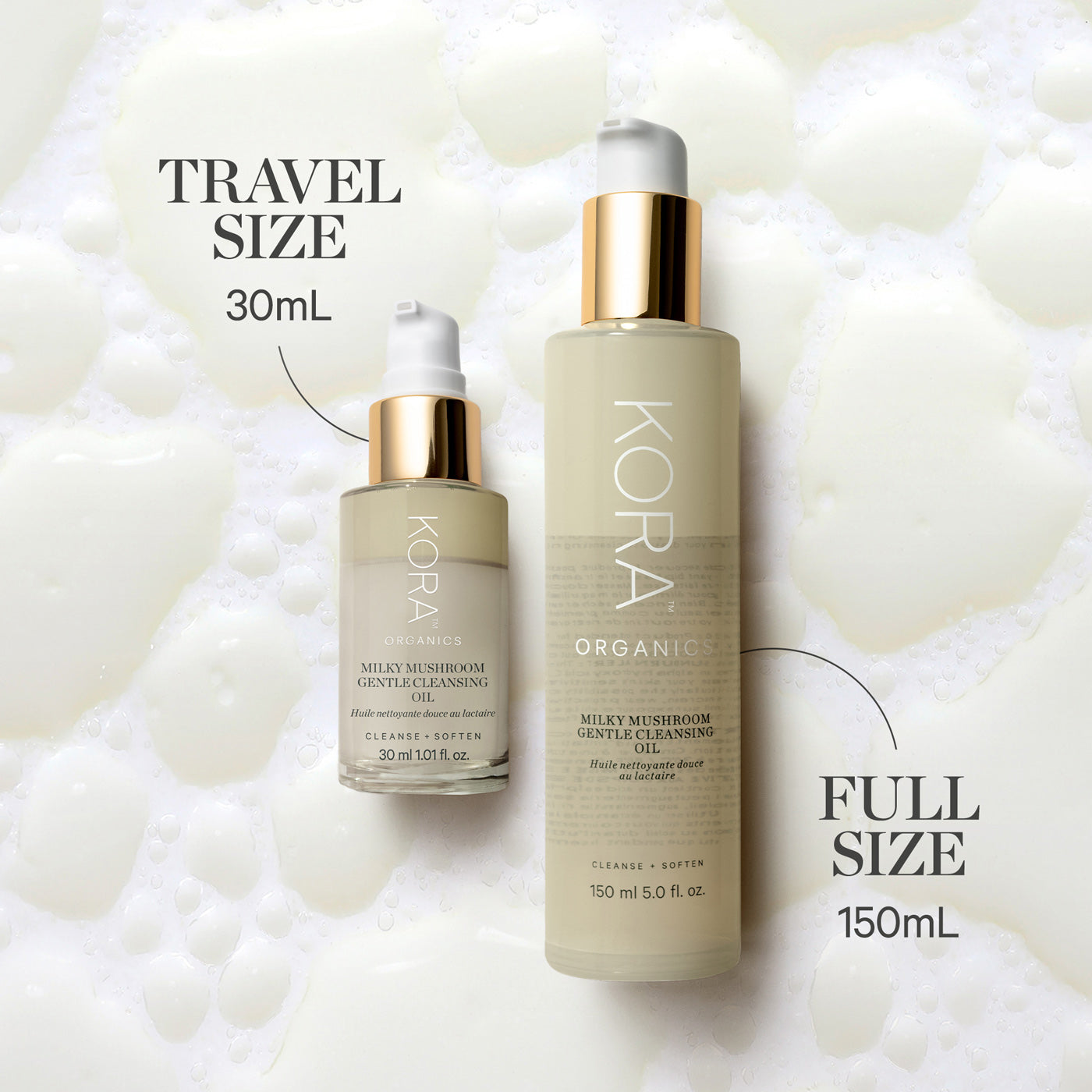 KORA Organics Milky Mushroom Gentle Cleansing Oil 150ml