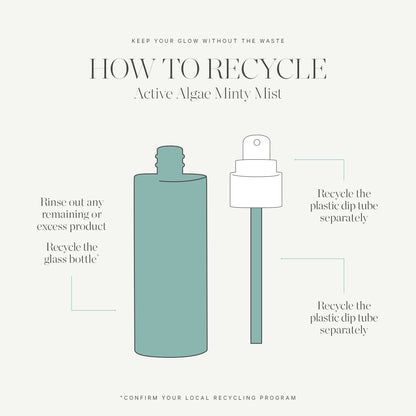 KORA Organics Active Algae Minty Mist 100mL