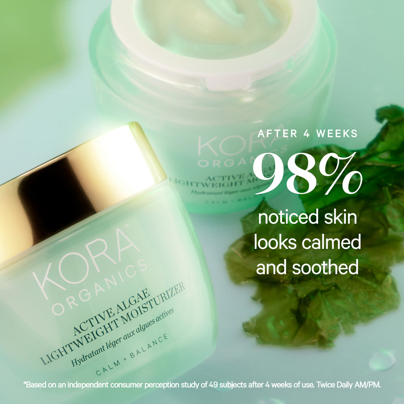 KORA Organics Active Algae Lightweight Moisturiser - 50ml
