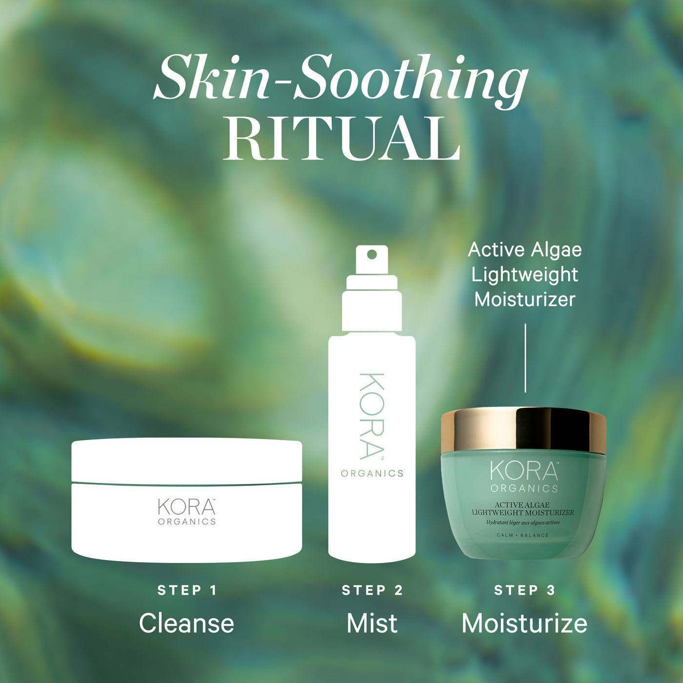 KORA Organics Active Algae Lightweight Moisturizer Refill 50ml