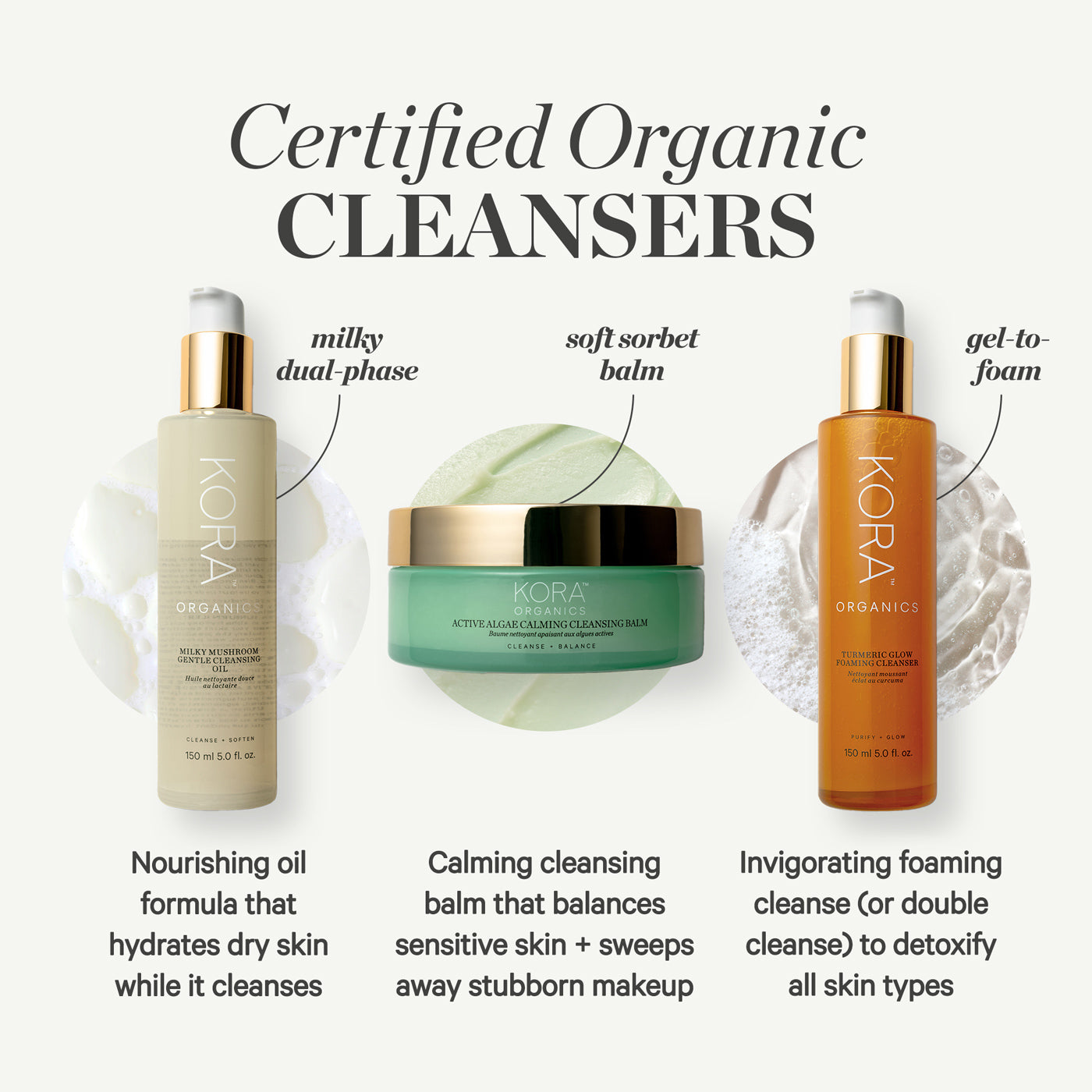 KORA Organics Turmeric Glow Foaming Cleanser 150ml