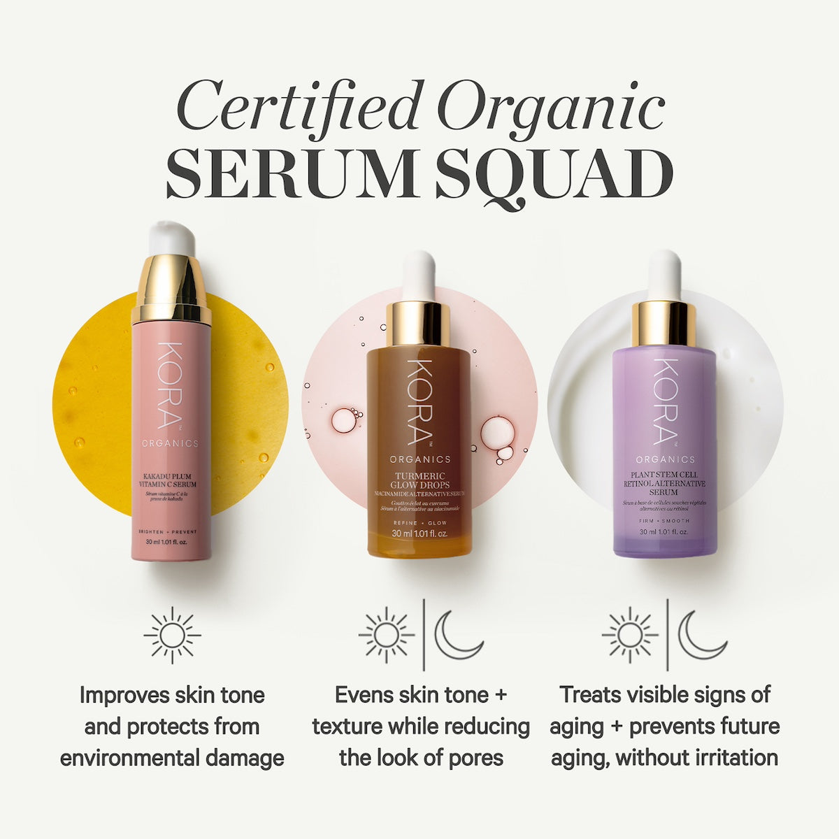 KORA Organics Plant Stem Cell Retinol Alternative Serum 30ml