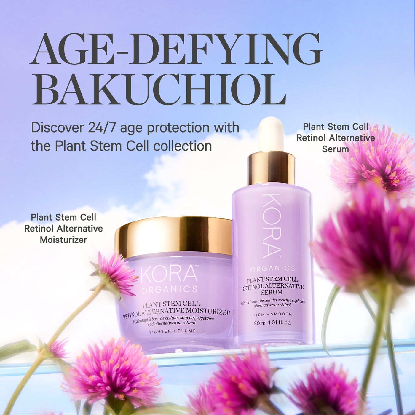 KORA Organics Plant Stem Cell Retinol Alternative Moisturizer 50ml