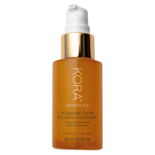 KORA Organics Turmeric Glow Foaming Cleanser 30ml