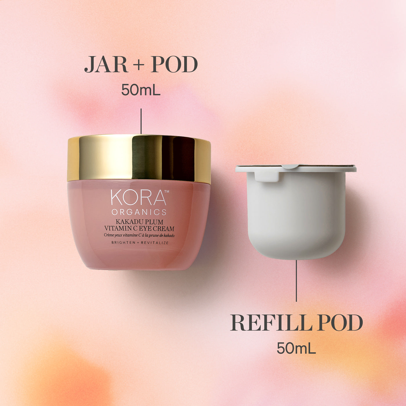 KORA Organics Kakadu Plum Vit C Eye Cream Jar 15ml