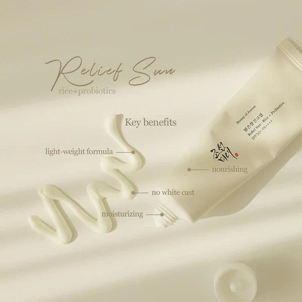 Beauty of Joseon Relief Sun: Rice + Probiotics SPF50+ 50ml