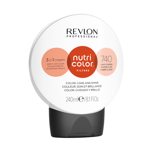 Revlon Professional Nutri Color Filter - 740 Light Copper 240ml